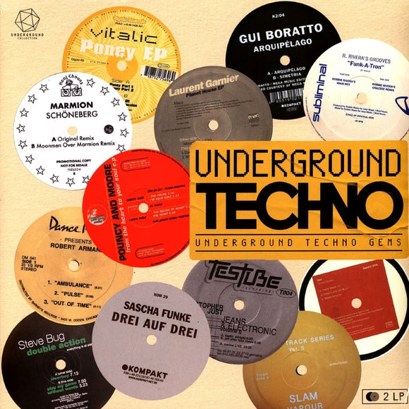 Various Artists / Underground Techno (2x12