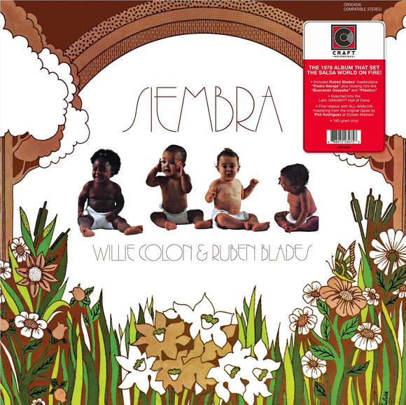 Willie Colon & Ruben Blades ‎/ Siembra (180 Gram, Gatefold, Reissue, Remastered)