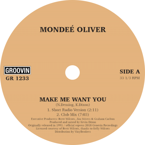 Mondeé Oliver / Make Me Want You