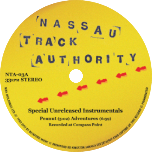Nassau Track Authority ‎/ Special Unreleased Instrumentals (Gwen Guthrie, Will Powers)