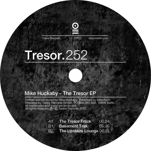 Mike Huckaby / The Tresor EP (2023 Repress)