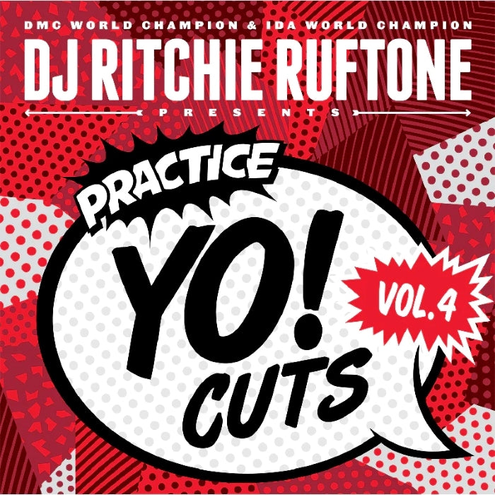DJ Ritchie Ruftone / Practice Yo! Cuts Vol. 4 (Red Color Vinyl 