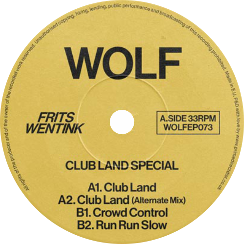 Frits Wentink / Club Land Special