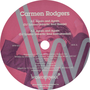 Carmen Rodgers / Again And Again b/w Say So (DJ Spinna Remixes)