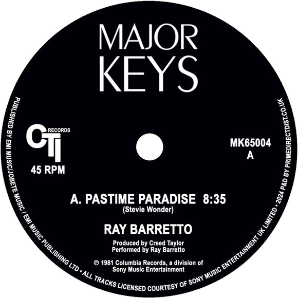 Ray Barretto / Pastime Paradise, La Cuna, Mambotango