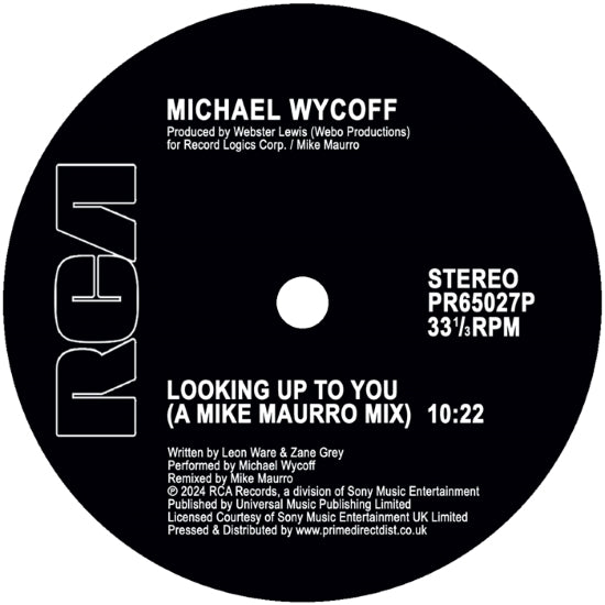 Michael Wycoff ‎/ Looking Up To You (A Mike Maurro Remix) – Luv4Wax