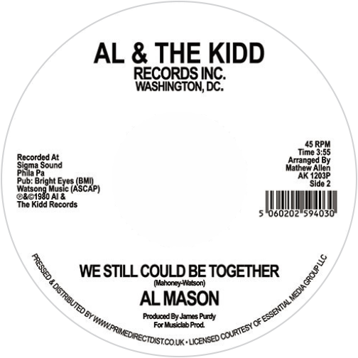 低価格で大人気の Lovin'（4:08）（Al Good b/w Together Be Could