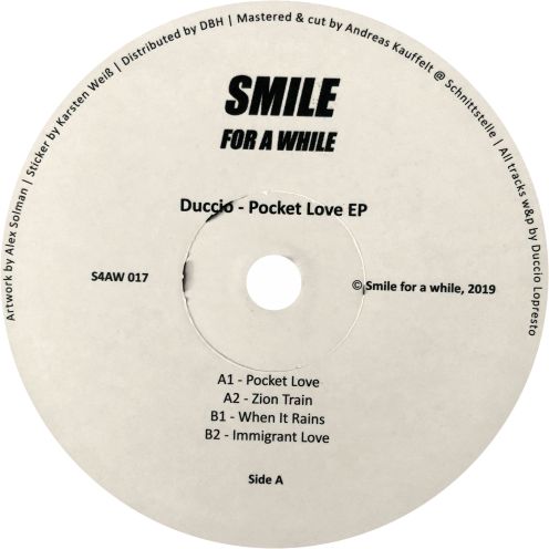 Duccio / Pocket Love EP - Luv4Wax