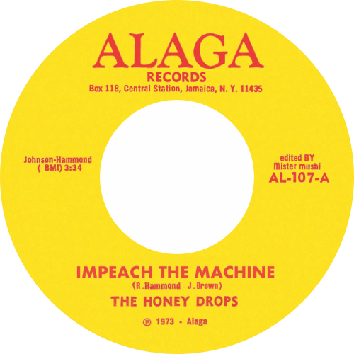 The Honey Drops, James Brown / Impeach The Machine (Mister Mushi Edit)