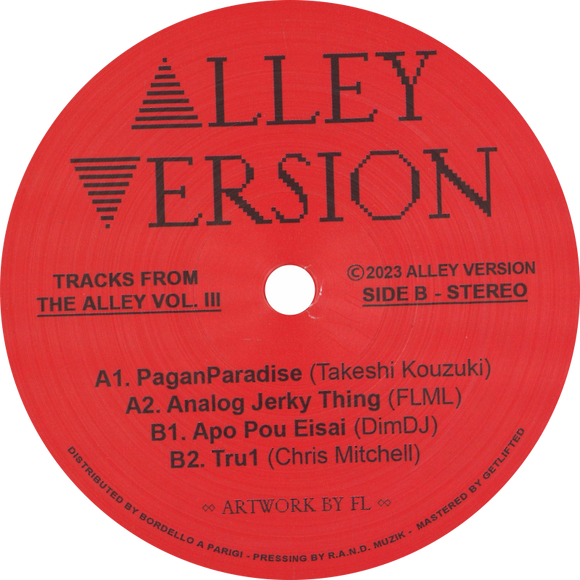 Takeshi Kouzuki, FLML, DimDJ, Chris Mitchell / Tracks From The Alley Vol. III