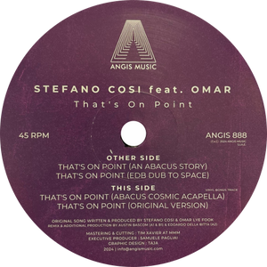 Stefano Cosi, Omar / That's On Point