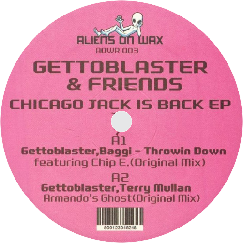 Gettoblaster & Friends / Chicago Jack Is Back EP (Terry Mullan, Joe Smooth, Chip E, Baggi)