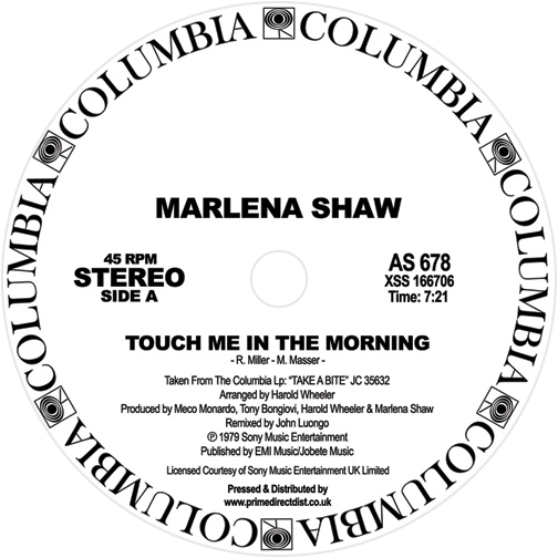 Marlena Shaw / Touch Me In The Morning