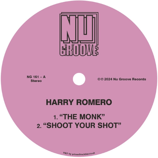 Harry Romero, Daniel Steinberg / The Monk, Shoot Your Shot b/w AC TC, Do It For The Music