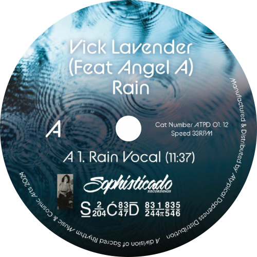 Vick Lavender, Angel A / Rain (Limited Blue Vinyl)