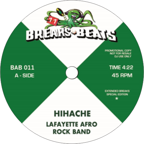 Lafayette Afro Rock Band, Gaz ‎/ Hihache b/w Sing Sing (2025 Repress)