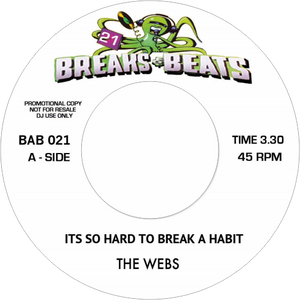 The Webs, Gamith / It's So Hard To Break A Habit b/w Darkness