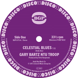 Gary Bartz / Celestial Blues b/w Gentle Smiles