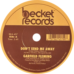 Garfield Fleming ‎/ Don't Send Me Away