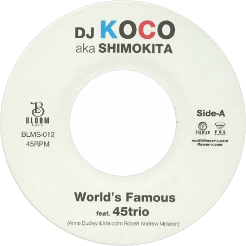 DJ Koco aka Shimokita / World Famous b/w Re Create #01