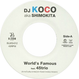 DJ Koco aka Shimokita / World Famous b/w Re Create #01