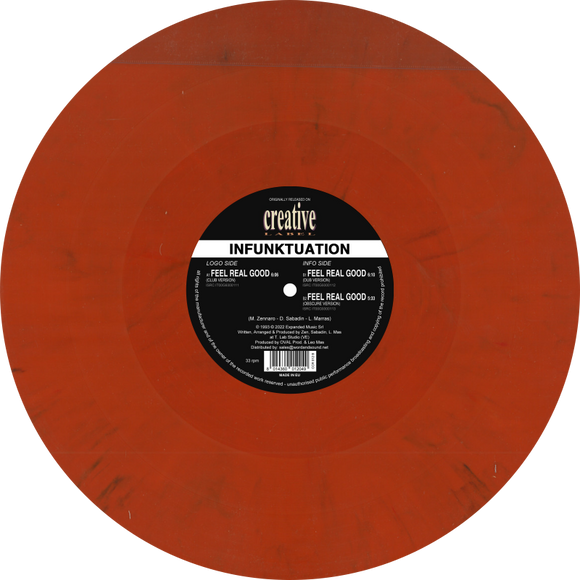 Infunktuation / Feel Real Good (Orange Brown Color Vinyl)