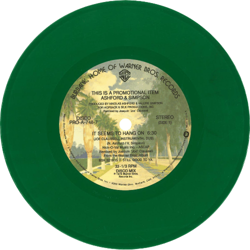 Ashford & Simpson / It Seems To Hang On (Joe Claussell Instrumental Dub)