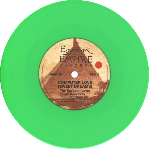 The Egyptian Lover, Hanky Panky, Jamie Jupitor / Computer Love (Sweet Dreams) b/w Computer Power