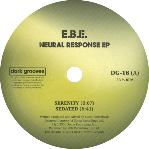 E.B.E. / Neural Response EP (Reissue)