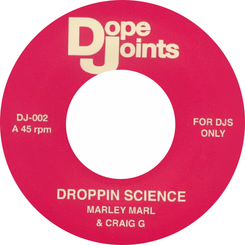 Marley Marl, Craig G, The Juice Crew / Droppin Science b/w The Symphony