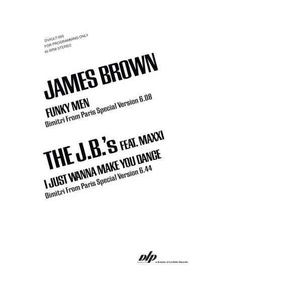 James Brown And The J.B.'s / Special Versions By Dimitri From Paris