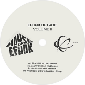 Rick Wilhite / LADYMONIX / Jon Dixon / Amp Fiddler & Charlie Soul Clap /  EFUNK Detroit Vol. 2