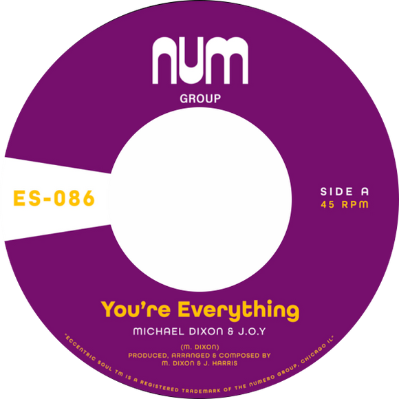 Michael A. Dixon & J.O.Y. / You're Everything b/w You're All I Need