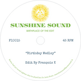 François K / Birthday Medley b/w X Medley (Limited 10" Pressing!!)