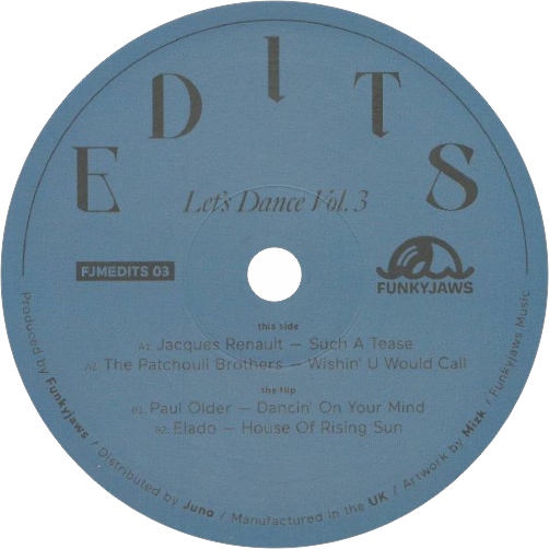 Jacques Renault, The Patchouli Brothers, Paul Older, Elado / Let's Dance Vol. 3