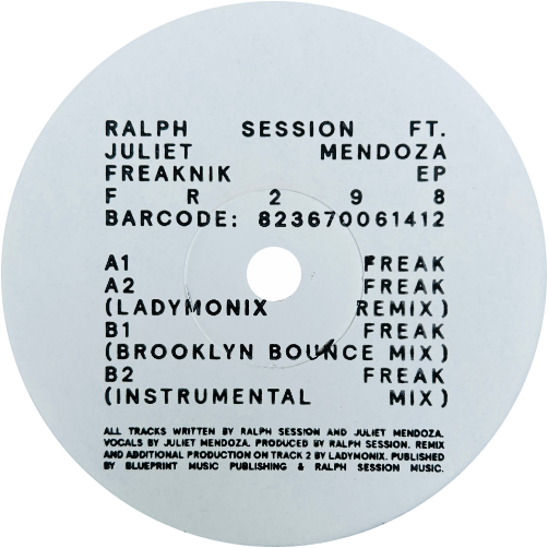 Ralph Session, Juliet Mendoza / Freaknik EP (Ladymonix Remix)