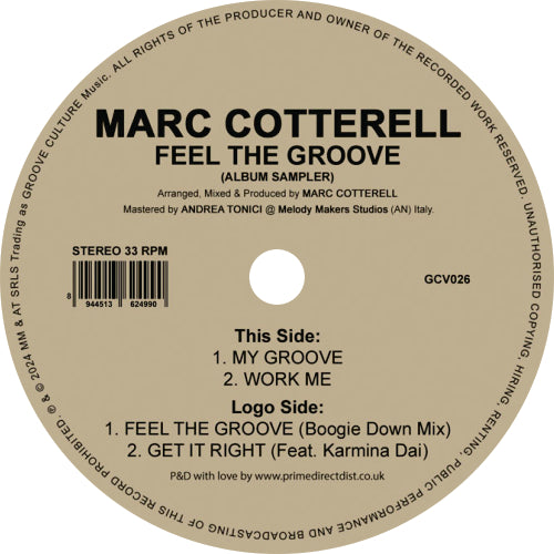 Marc Cotterell / Feel The Groove