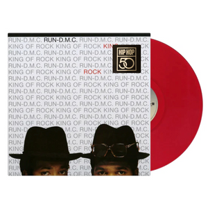 Run DMC / King Of Rock (12" Red Translucent Vinyl LP, 2023 Repress)