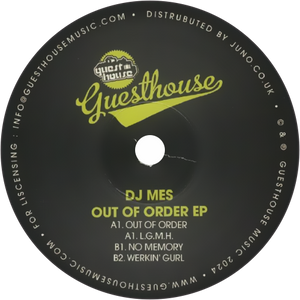 DJ MES/  Out Of Order EP