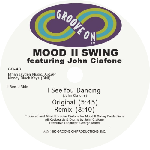 Mood II Swing Ft. John Ciafone / I See You Dancing (2024 Repress)