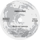 Omniverse / Never Get Enough b/w Antares