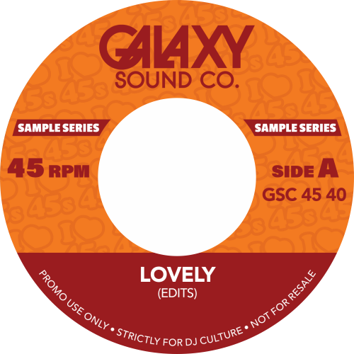 Galaxy Sound 45 / Sample Series Edits (Eddie Harris, Deodato)