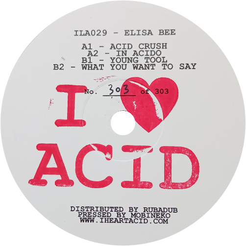 Elisa Bee / I Love Acid 029