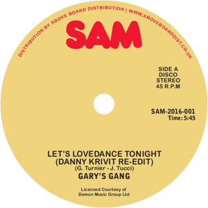 Gary's Gang / Let's Lovedance Tonight (Danny Krivit Re-Edit)