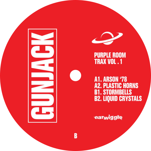 Gunjack / Purple Room Trax Volume 1 (Purple Vinyl)