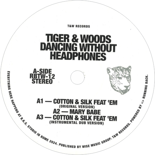 Tiger & Woods ‎/ Dancing Without Headphones