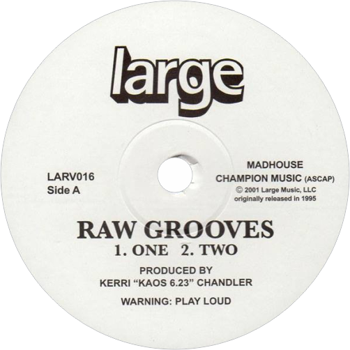 Kerri Chandler ‎/ Raw Grooves (2024 Repress)