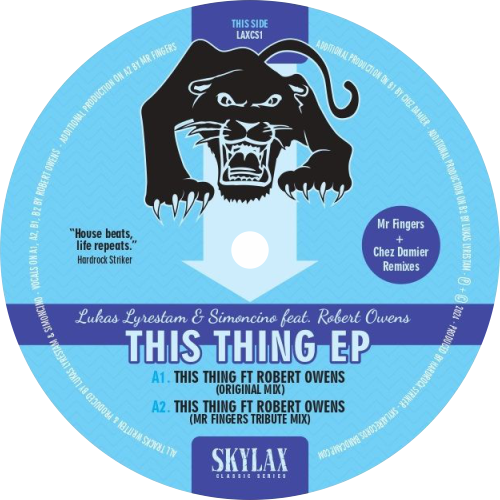 Lukas Lyrestam, Simoncino, Robert Owens - This Thing EP (Mr Fingers, Chez Damier Remixes)