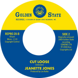 Jeanette Jones / You'd Be Good For Me b/w Cut Loose
