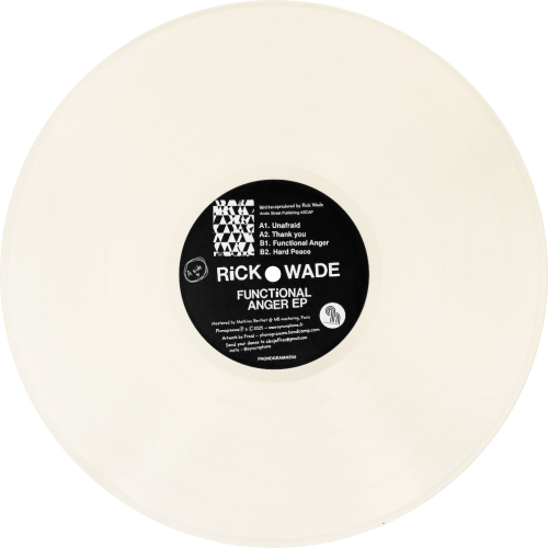 Rick Wade ‎/ Functional Anger EP – Luv4Wax